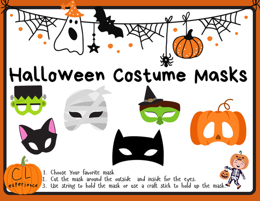 Halloween Masks Printables